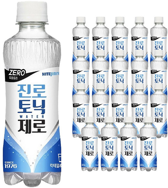 하이트진로 제로 토닉워터 300m, 300ml, 20개