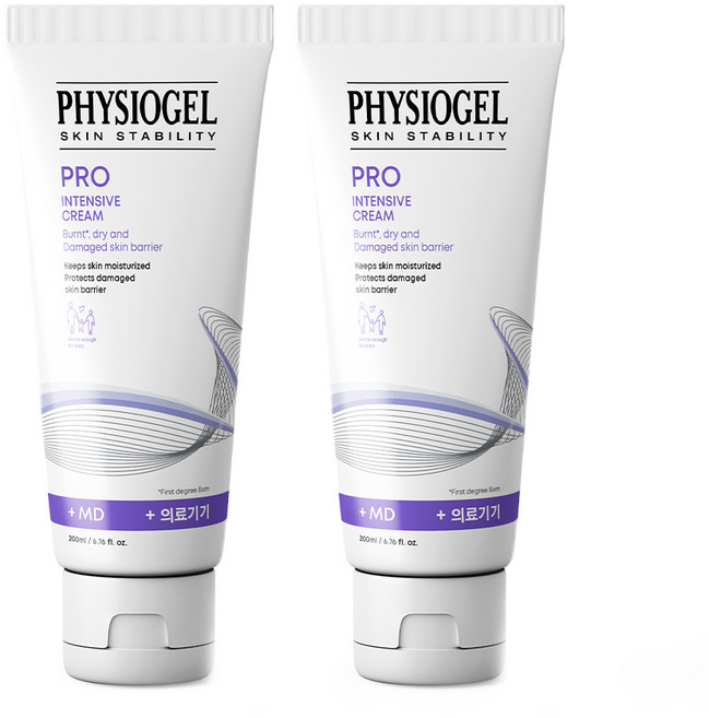 피지오겔 PRO 프로 스킨 스테빌리티 인텐시브 크림 MD, 2개, 200ml