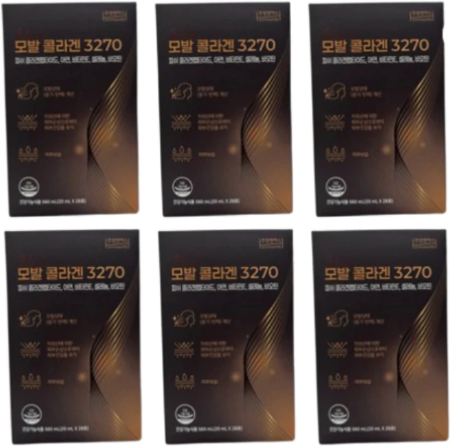 모발 콜라겐 3270 28포, 28회분, 6개 - 쿠팡