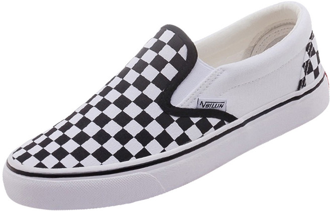 키즈트리 아동 주니어 성인 여성 체크 슬립온 운동화 스니커즈 XZ-510