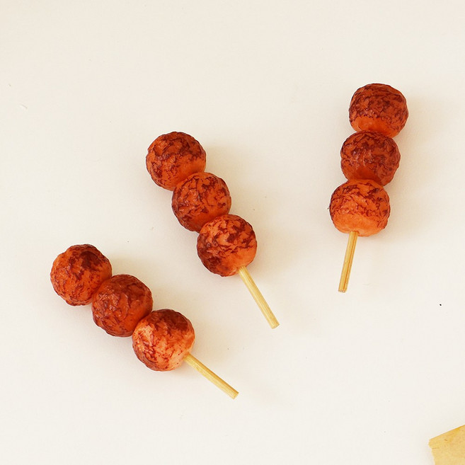 왓위셀 꼬치 바베큐 모형, 고기완자 꼬치 2P