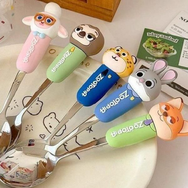 주디 닉 숟가락 수저 식기 포크 스푼 스텐, 닉 3종 세트