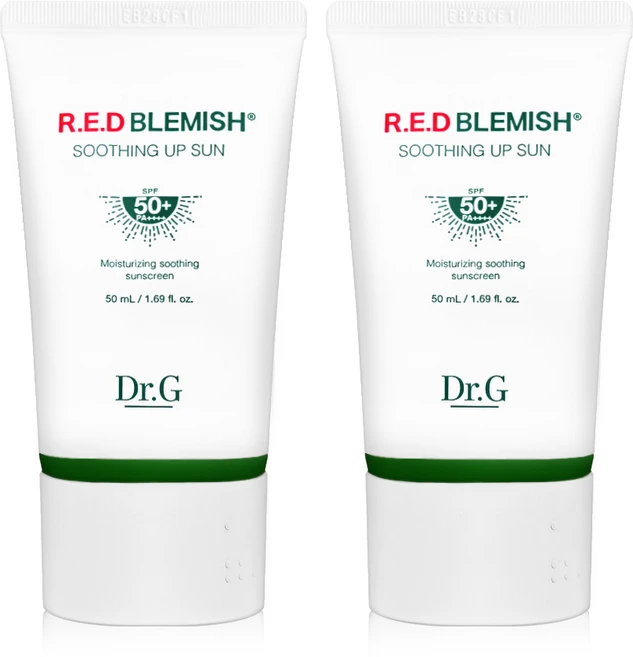 닥터지 레드 블레미쉬 수딩 업 선로션 SPF50+ PA++++, 50ml, 2개 - 쿠팡