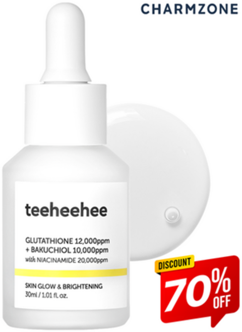 참존 티히히 글루타치온 광채 장벽 브라이트닝 세럼 피부톤업 기미잡티, 1개, 30ml