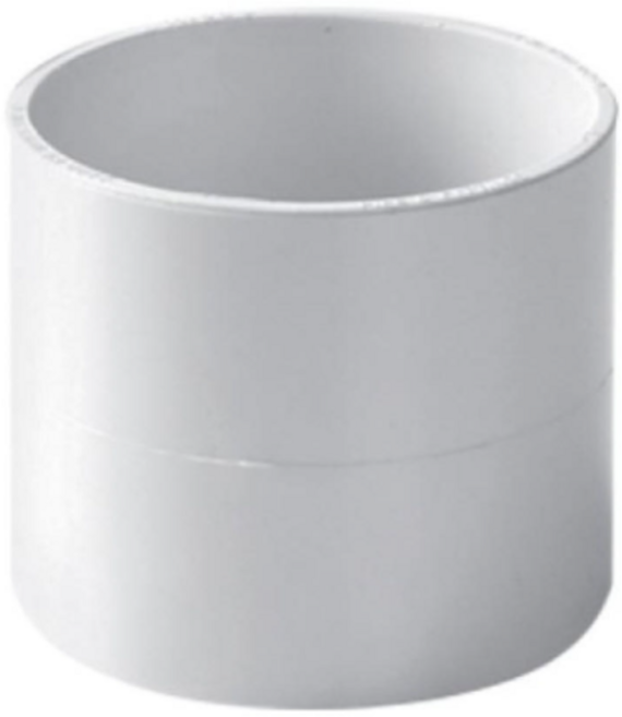 PVC 수도소켓 소켓 수도배관 플라스틱파이프, 1개