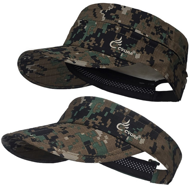 국내산 변형 군모 밀리터리 썬바이저 썬캡 모자, 썬바이저 변형 군모 밀리터리