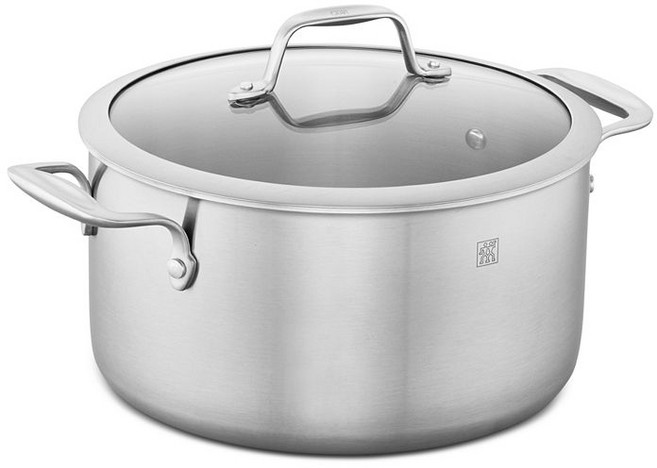 J.A. Henckels JA 헨켈스 즈윌링 스피릿 6쿼트 스테인리스 스틸 더치 오븐 3028521, No Color