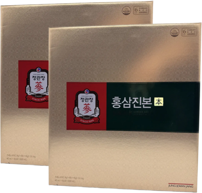 정관장홍삼진본 40mlx20포, 1.68L, 2개