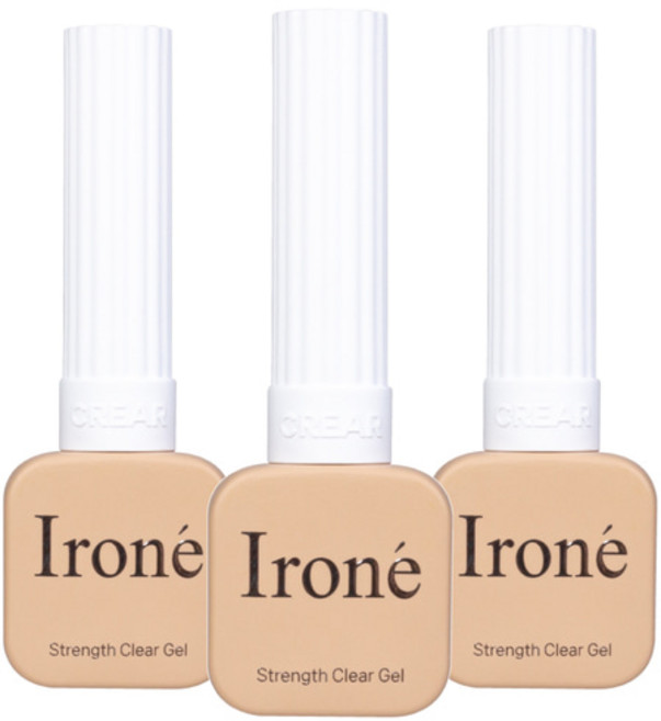 뷰젤 뉴 크레아 아이로네 스트랭쓰 클리어젤, 3개, 10g, 투명