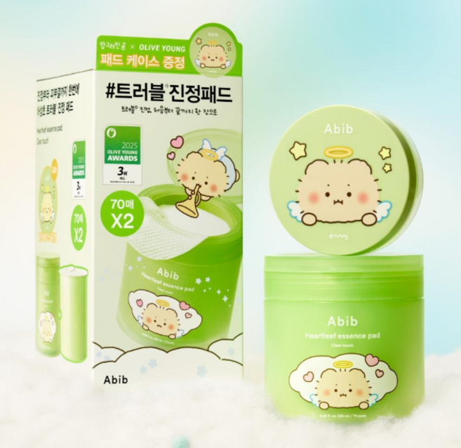 망곰 아비브 어성초 흔적 에센스 패드 클리어터치 70매 기획 (+70매 리필+패드케이스), 1개, 70매입