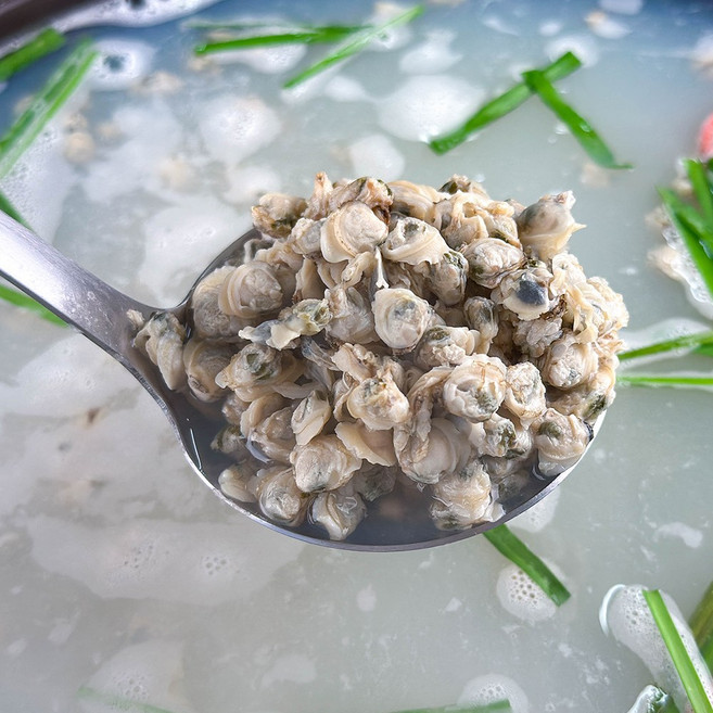 고향집 재첩국 국내산 섬진강 하동 생재첩국 500g, 3개