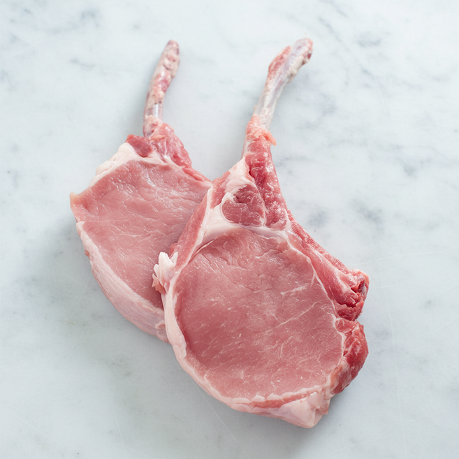 행복한돈 국내산 냉동 돈마호크 토마호크 뼈등심 2개 550g내외, 1개, 550g