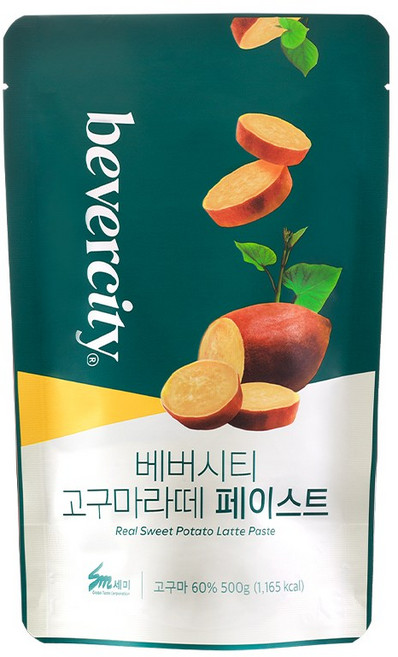 베버시티 고구마라떼 페이스트, 500g, 2개, 1개입