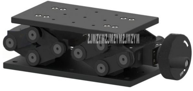 정밀 수동 변위 플랫폼 가위 리프트 테이블 Z축 미세 조정 슬라이드 테이블 LZJ0814 타입 196N (20kgf) (80, 1개