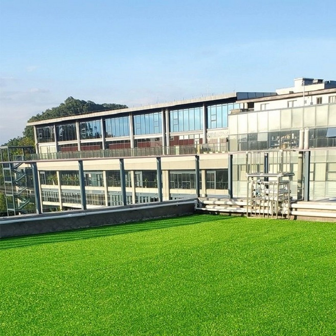 야외잔디 매트 마당 애견 카페 잔디 펜션 테라스 시공 롤잔디 조밀 축구장 인공잔디 옥상, 1개, 2.0cm 초고밀도 0.5 x 2m