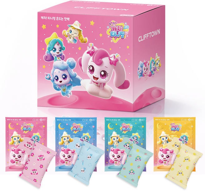 클리프타운 슈팅스타 캐치티니핑 시즌5 어린이 흔드는 핫팩, 40개