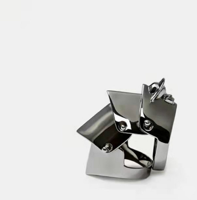 패션 데일리 커플 우정 레이어드 링 반지 애니메이션 오오사키 나나 코스프레 금속 갑옷 록 펑크 스타일 이동식 조인트 유니섹스 쥬얼리 선물 액세서리