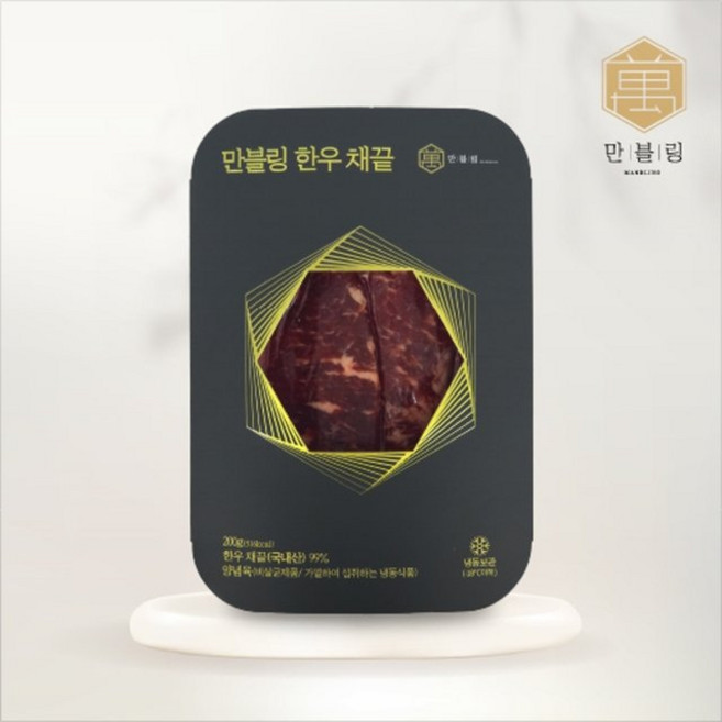 [쇼핑엔티] [만블링] 한우 채끝 200g X 4팩