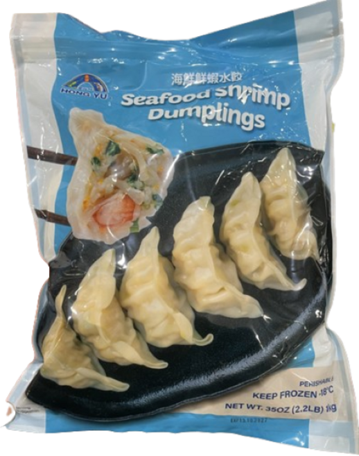 HONG YU 씨푸드 만두 대용량 해물만두, 1개, 1kg