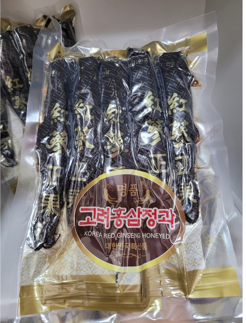 명품 고려홍삼 국내산 뿌리정과 부모님 답례품 정과 수험생 실속형 홍삼, 1개, 500g
