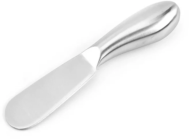 스테인레스 스틸 버터 나이프 치즈 잼 주걱 용품 다기능 빵 칼 가제트, 1PC