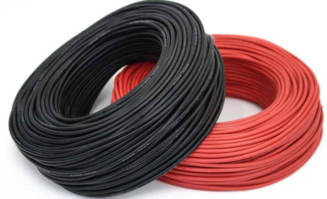 18AWG 실리콘 케이블, 1개, 빨강/RED, 1m