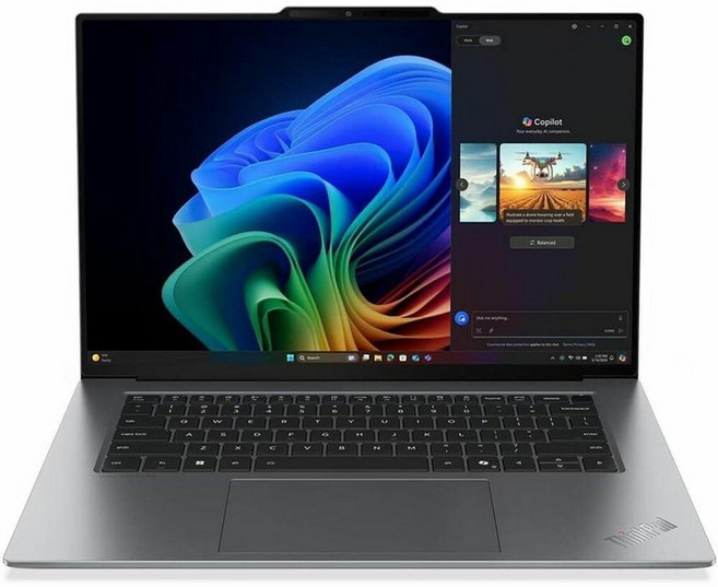 Lenovo ThinkPad X9 15 Gen 1 15.3인치 OLED CoPilot+ PC 터치 스크린 노트북 인텔 코어 울트라 7 258V 32GB LPDDR5x 1TB S, 그레이