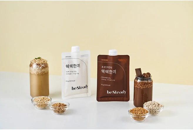 쉑쉑한끼 프로틴 쉐이크, 초코맛, 1박스, 65g - 쿠팡