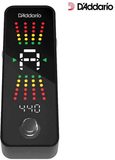 다다리오 크로매틱 페달 플러스PLUS 기타 튜너 PW-CT-23 풋스위치 기타튜닝기 고성능 신호소실예방/ 타이머기능 추가, 1개