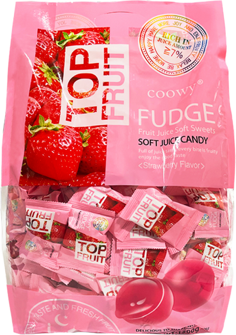 coowy 쿠위 탑젤리 대용량 딸기젤리, 1.5kg, 1개