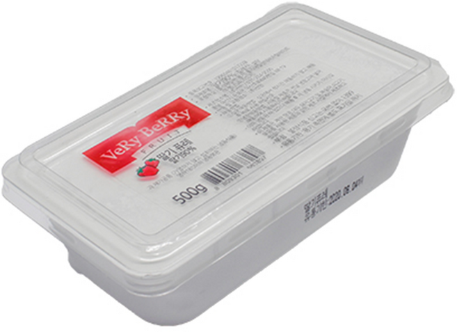 베리베리 딸기퓨레 500g *아이스박스포장, 1개