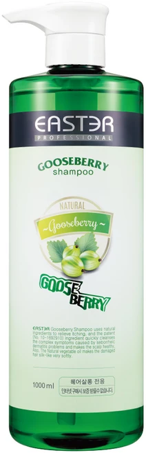 이스터 약산성 샴푸 미용실 천연 유래 향기좋은샴푸 구스베리 1000ml 전문가용, 1개, 1L - 쿠팡
