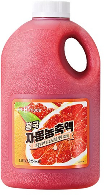 냉장 흥국 농축액 자몽 1.5L