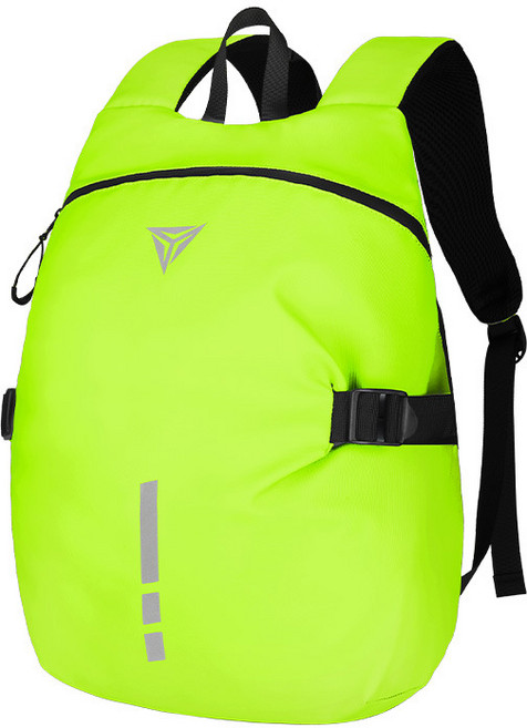 알나인 오토바이 헬멧 가방 백팩 풀페이스 수납 MDL0726, 네온그린