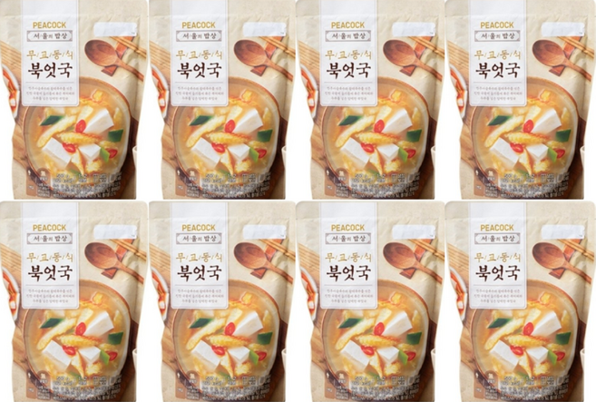 피코크 무교동식 북엇국 500g 8개