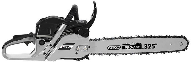 18인치 엔진톱 체인톱 55cc 2행정 오레곤가이드바 장착 (톱날2개 엔진오일포함), 1세트