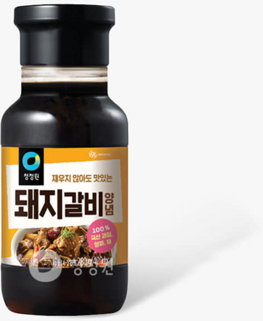 청정원 돼지갈비 양념 280g 20개