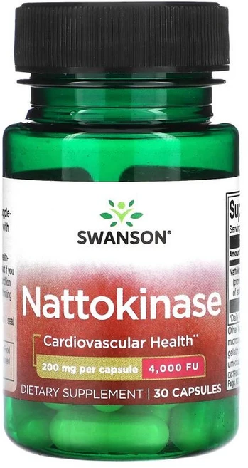 스완슨 나토키나제 Nattokinase 200mg 30정, 1병, 1개 - 쿠팡