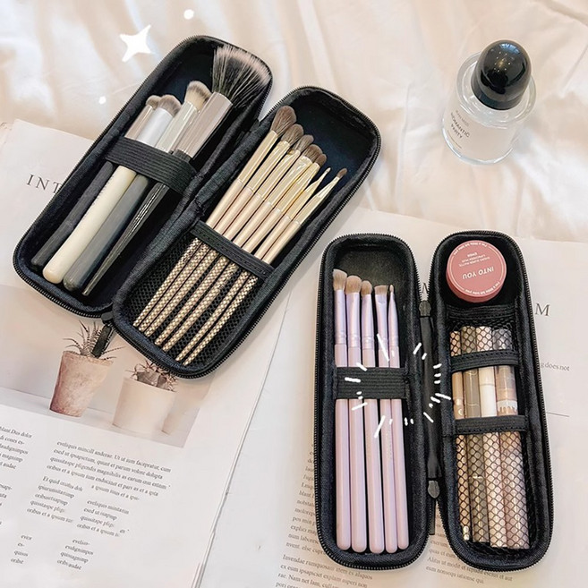 인무드 휴대용 메이크업 브러쉬 보관 파우치 여행용 화장붓 미니가방 케이스 다용도 화장품 멀티파우치