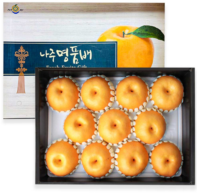 스마일프레쉬 맛있는 나주배 신고배 과일 배 선물세트, 1개, 나주배 5kg 특품 선물용(9-12과)