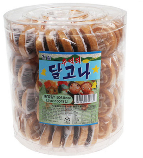 올스 달고나 막대사탕, 12g, 100개