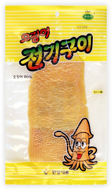 한양식품 오징어 전기구이 50g, VVZ-한양식품 오징어 전기구이