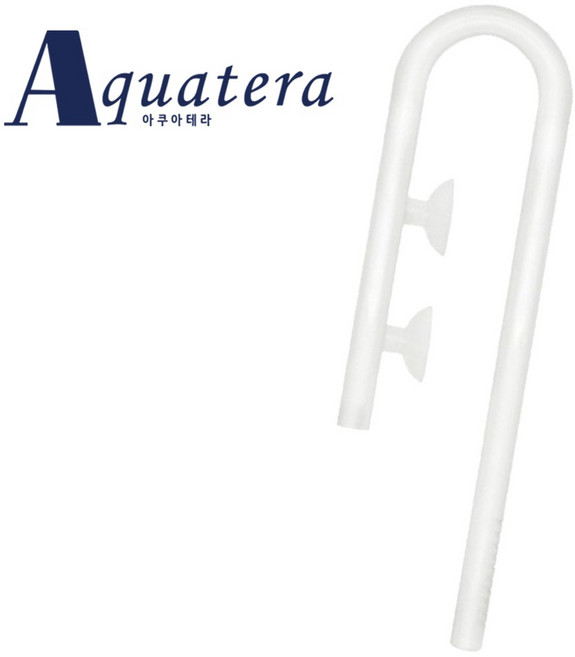 아쿠아테라 CH-GS17 수족관 릴리 파이프 유리 입수관 기본 일자형 17mm, 1개