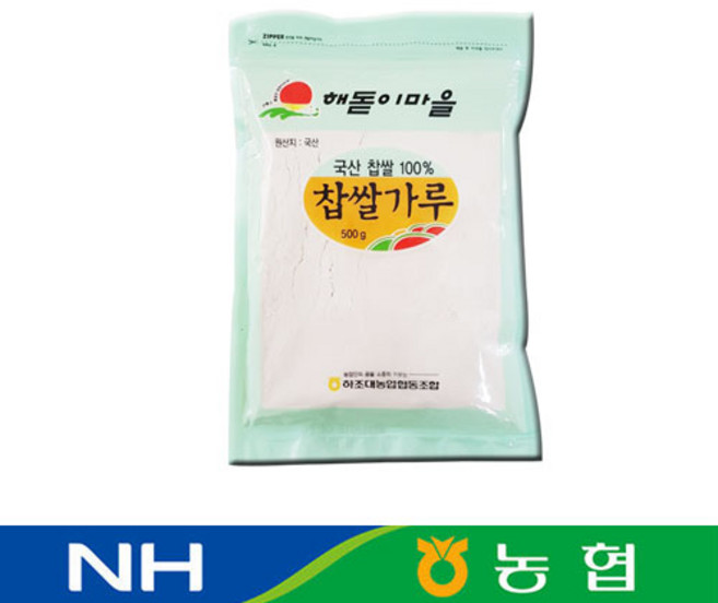 하조대농업협동조합 찹쌀가루, 500g, 1개