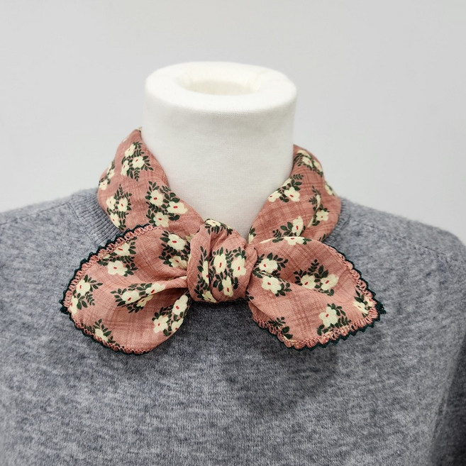 보라월드 목수건 면스카프 손수건 빅사이즈