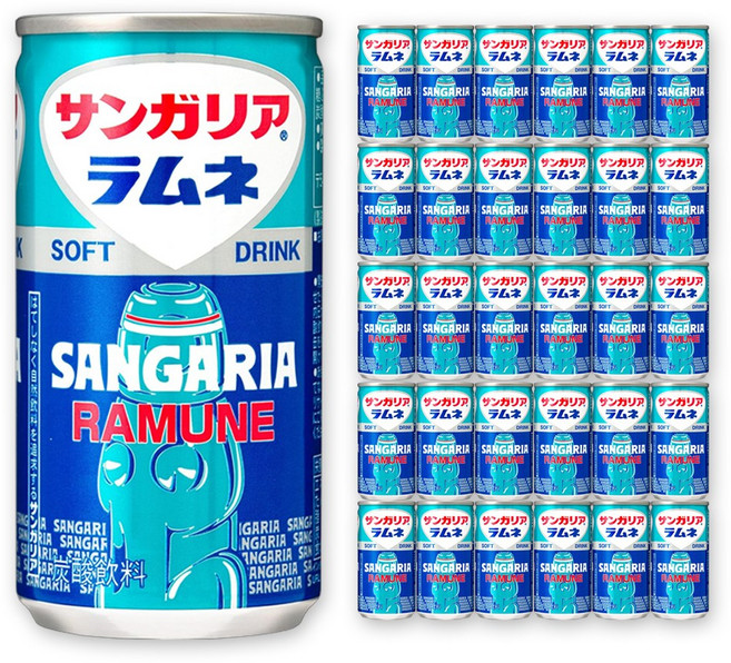 산가리아 라무네 (캔) 190ml, 30개