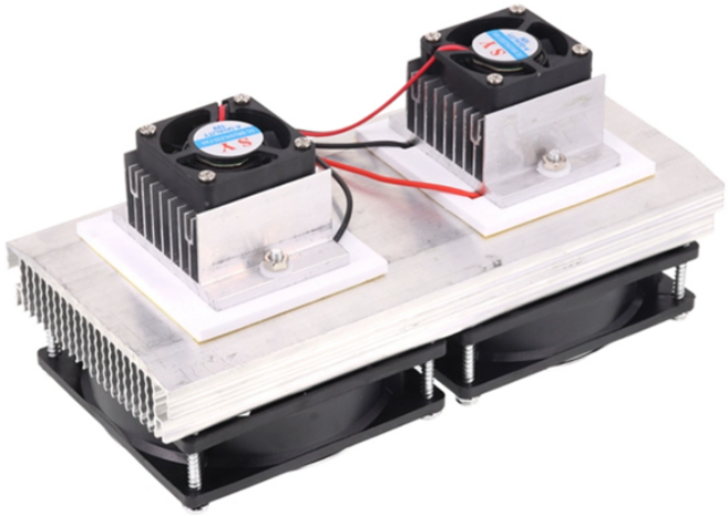 펠티어 열전소자 방열 공냉식 냉각키트 JK-A-CH2, 1개
