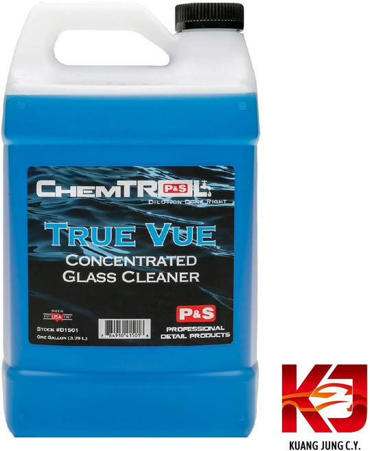 P&S TRUE VUE 玻璃清潔劑 16oz, 1個, 3.79L