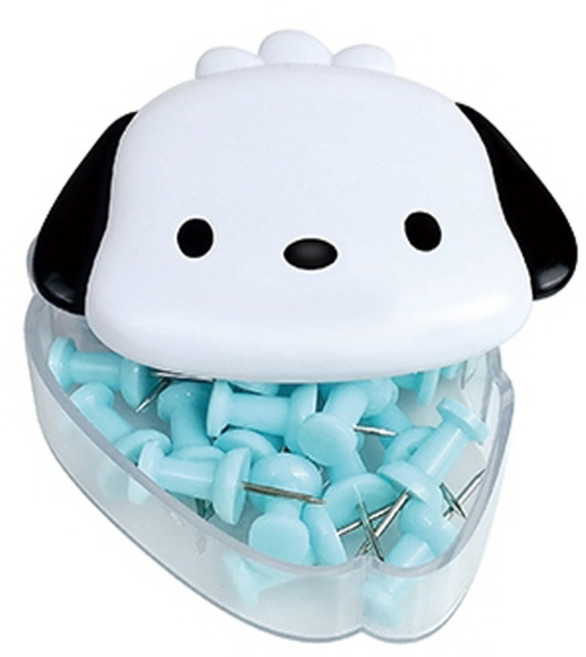 산리오 포차코 캐릭터 컬러 장구핀 압정 다이어리 꾸미기 다꾸 문구용품, 구매수량