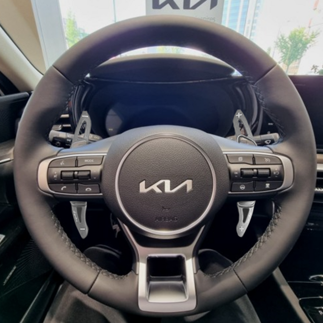 지시그니처 K5 2020~현재 패들쉬프트 연장킷, 기아A-2 실버